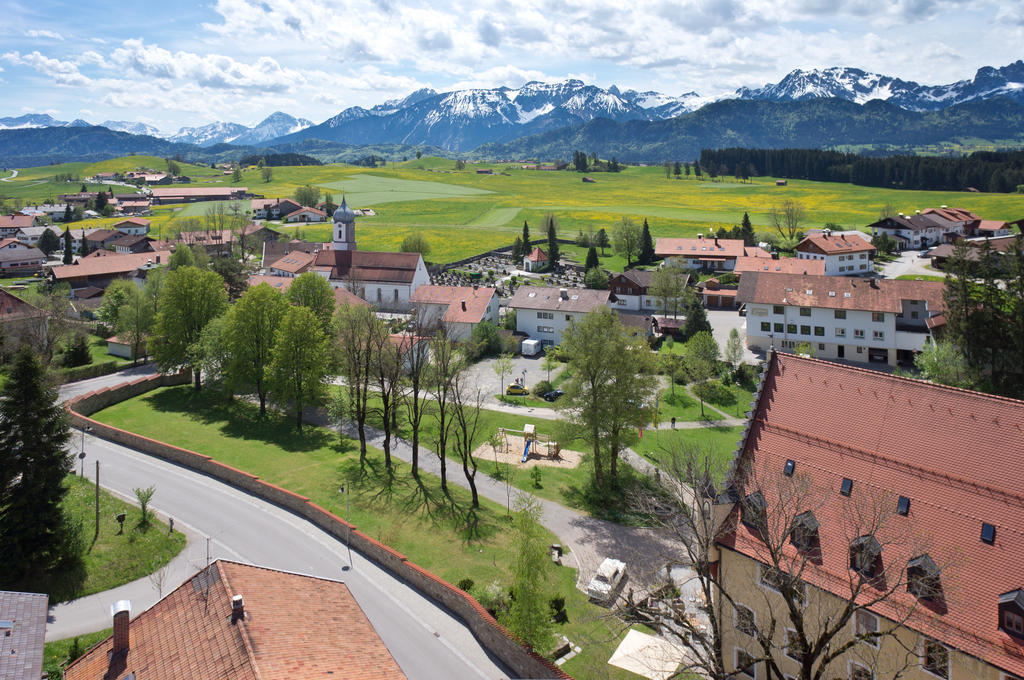 Schloss Zu Hopferau Bagian luar foto
