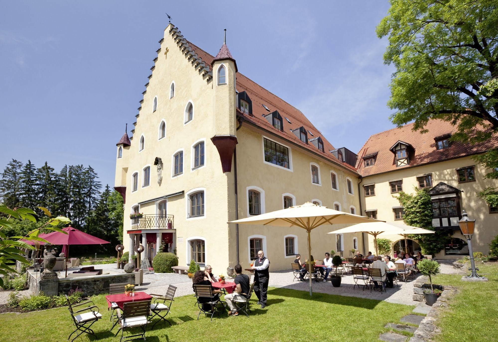 Schloss Zu Hopferau Bagian luar foto