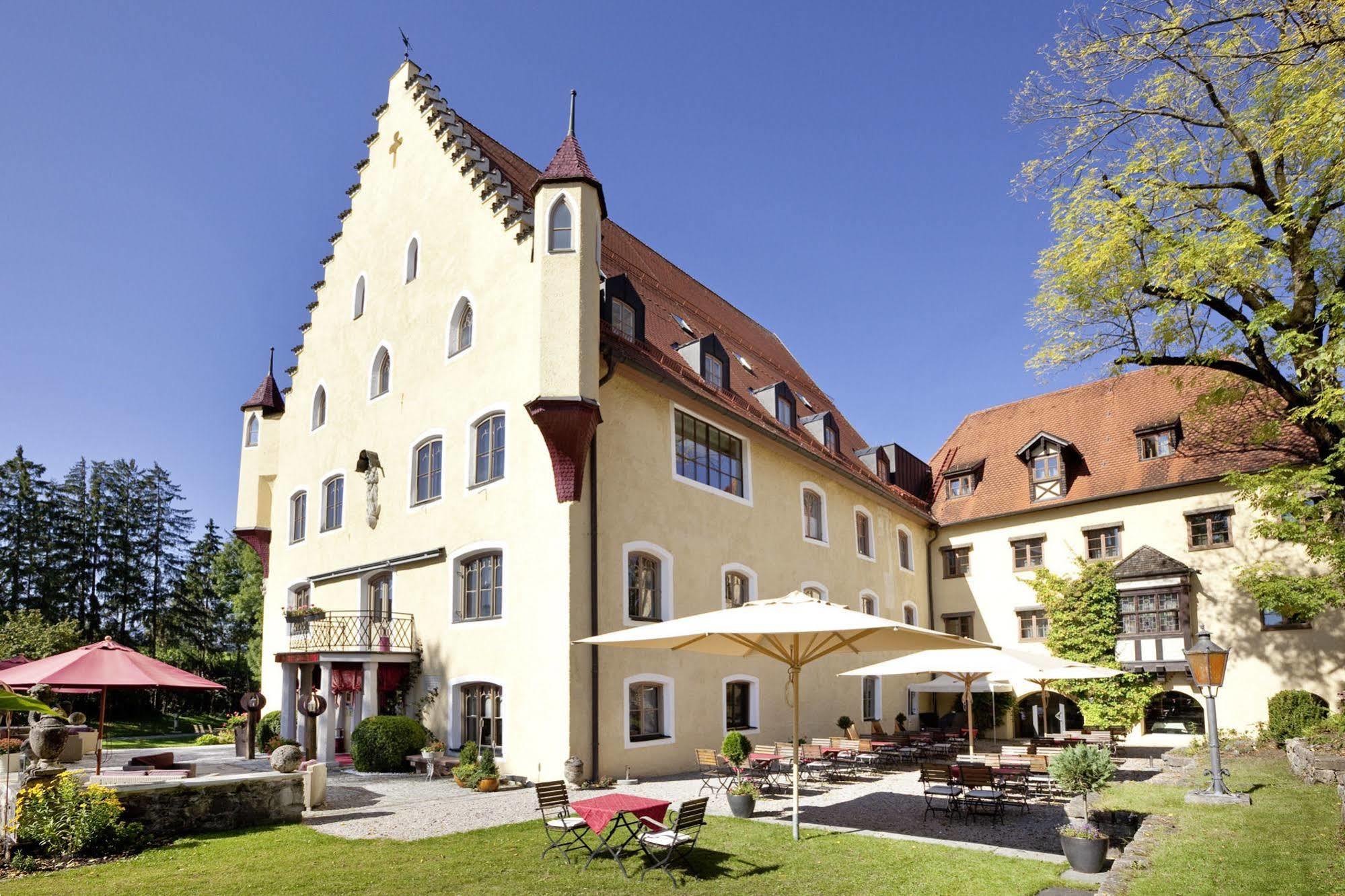 Schloss Zu Hopferau Bagian luar foto